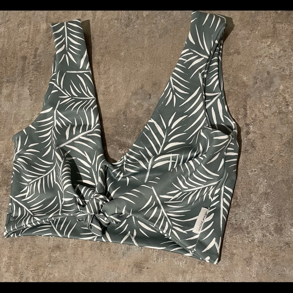 Imagine Perry tie bathing suit top